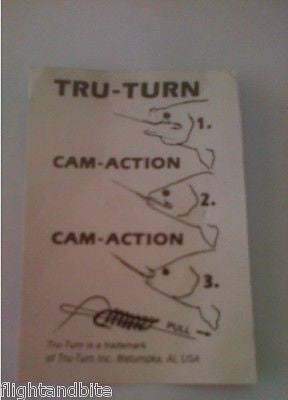 Tru-Turn Cam Action Aberdeen Ringed Bronzed Hook Size 1 2 4 - pk 10