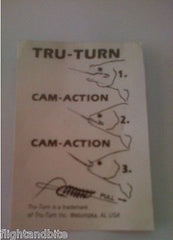 Tru-Turn Cam Action Aberdeen Ringed Bronzed Hook Size 1 2 4 - pk 10
