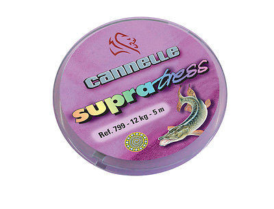 CANNELLE SUPRATRESS BRAIDED STEEL LEADER - 5M - 12KG
