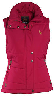 TOGGI BELLINGHAM QUILTED GILET - DEEP PINK Sz 10 &18