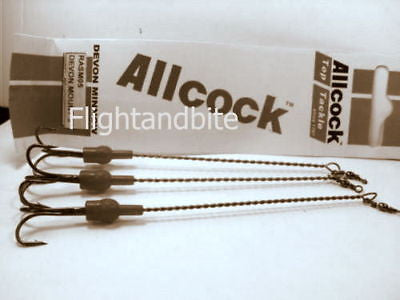 Allcock Devon Minnow Mounts from 1.75 -3 inch (in 3's)