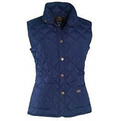 TOGGI ESHER LADIES QUILTED GILET NAVY - BLACK